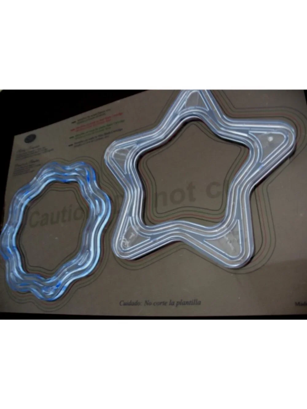 Creative Memories CustomCutting, mat blades, Ovals, Circles, Celestial Patterns.